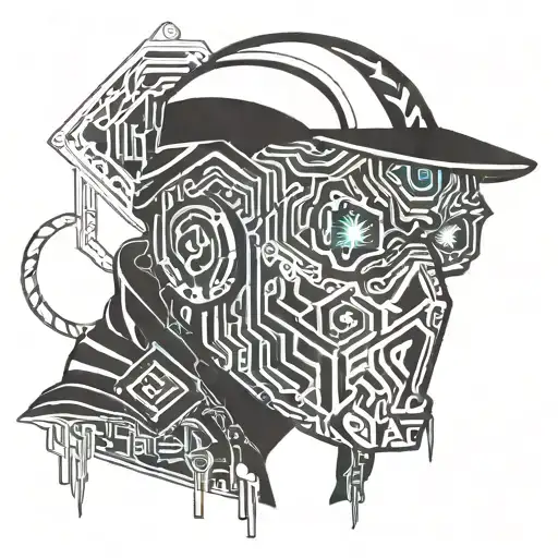 Gangster Skimask With The Number 97