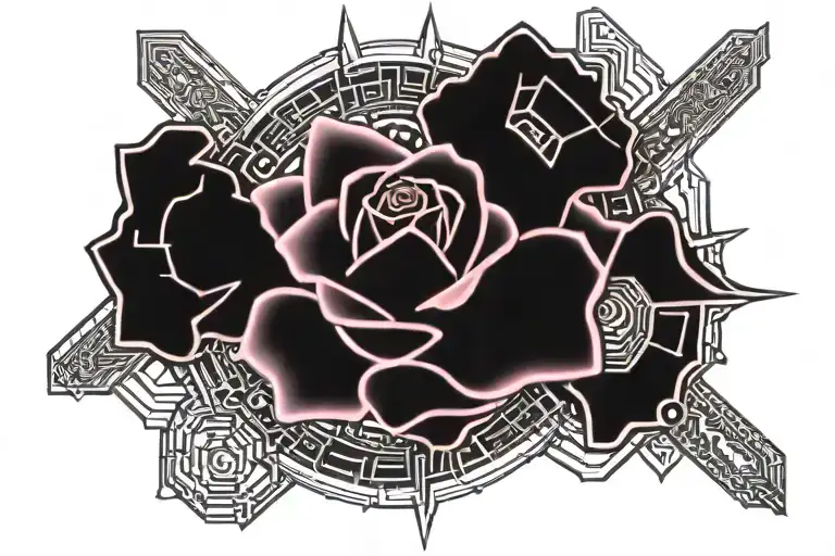 Rose In The Sidewalk