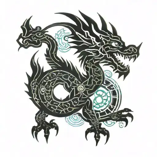 Asian Inspired Dragon