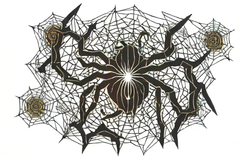 Spider And Web