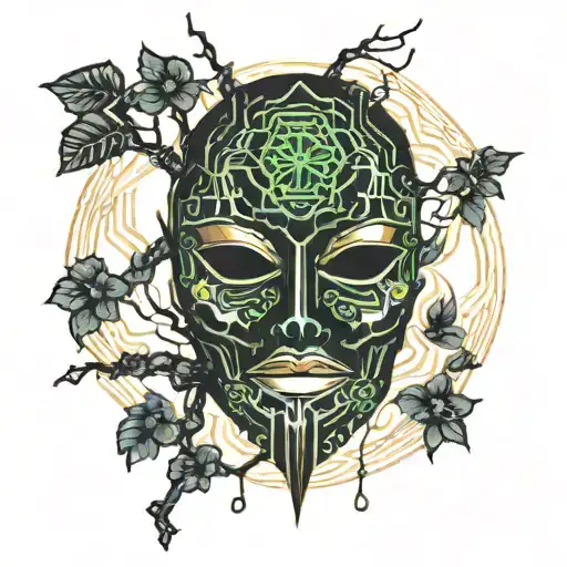 Hanya Mask Cherry Tree