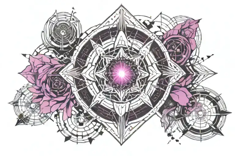 Cosmos Larksper Rose Violet