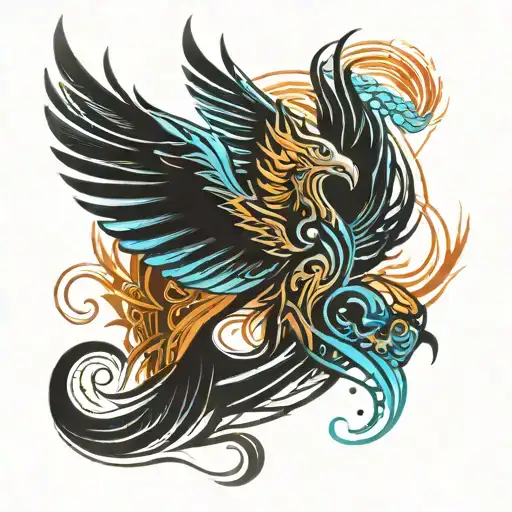 Fire And Water Phoenix
