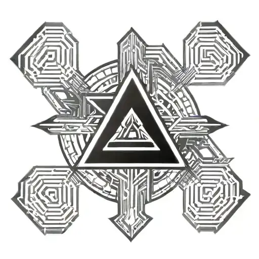 Veles God Symbol Simple