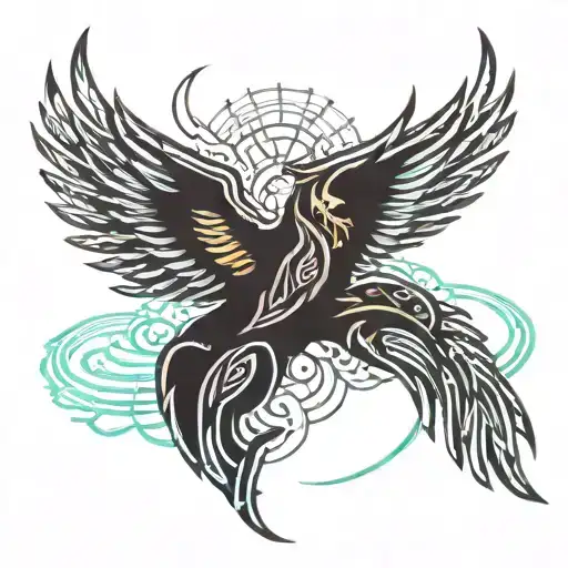 Phoenix Rising Phoenix Bird