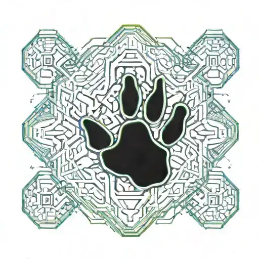 Dog Paw Print