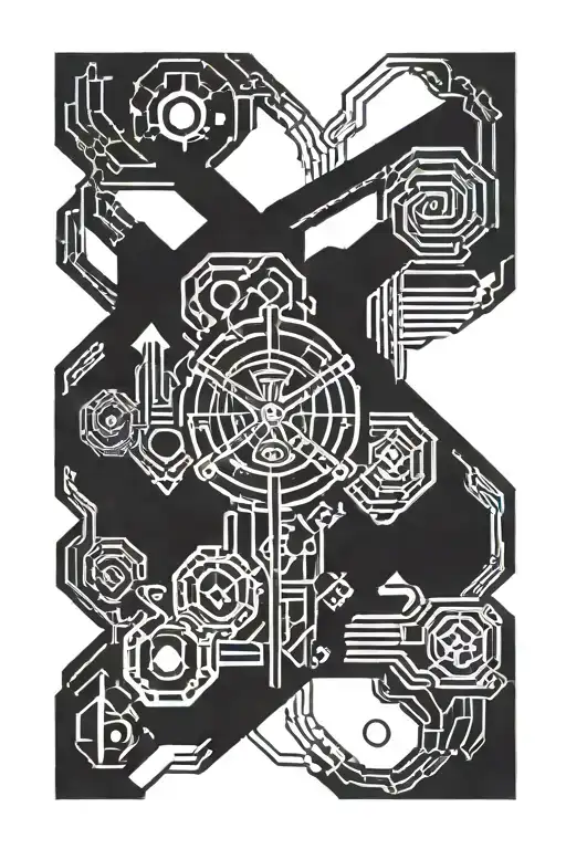 Norse Vikings Tattoo Design