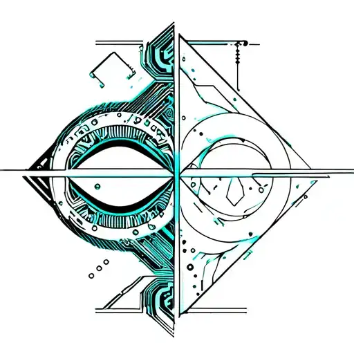 Gemini And Aquarius Patern Geometrical