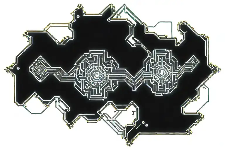 Lucky Symbol Intertwined