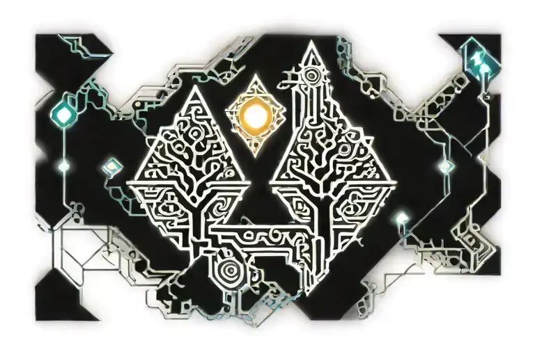 Twin Trees Of Valinor