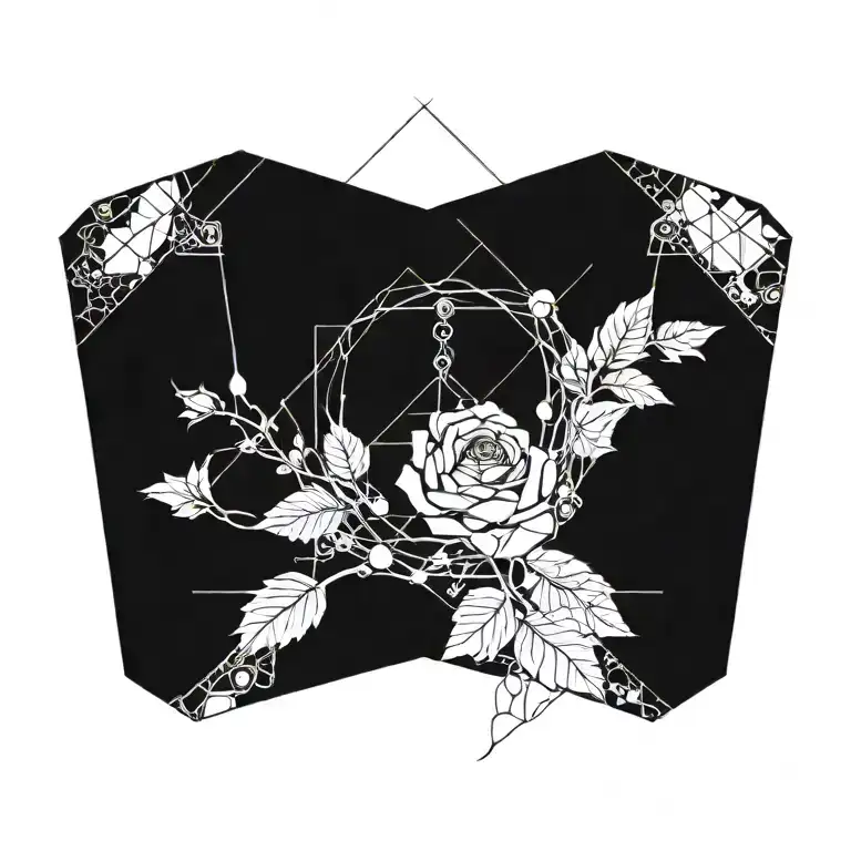 Glitch Rose Intertwined