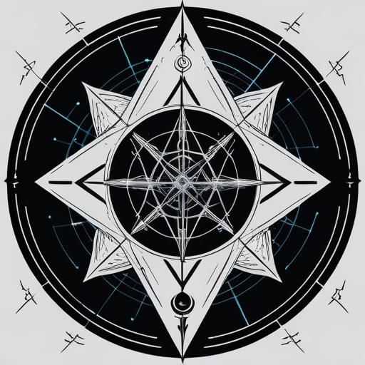 Moonlit Shards of Fate Tattoo idea