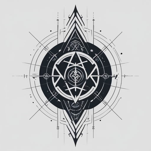 Whispers of the Ice Flame Tattoo idea