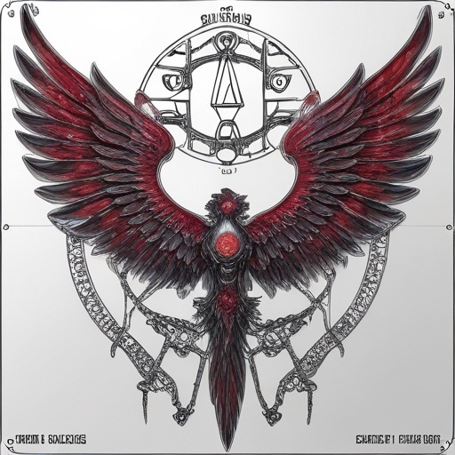 Crimson Wings of the Phoenix Tattoo idea