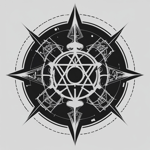 Crimson Ember of the Moon Tattoo idea