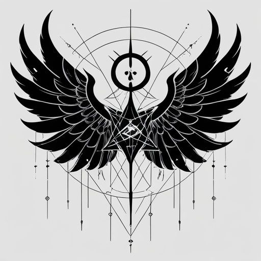 Wings of Firelight Tattoo idea