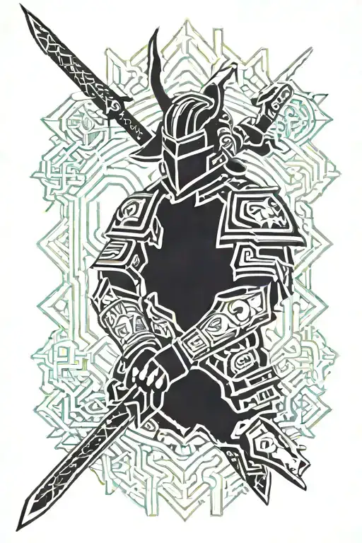 American Samurai Warrior