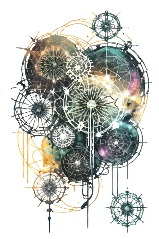 Watercolor Dandelion