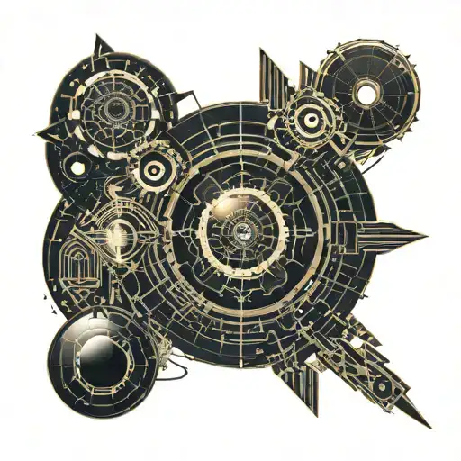 Black Hole Eating Several Planets