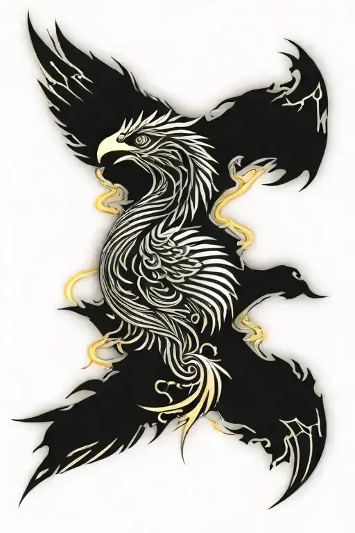 Phoenix Rising From The Ashes