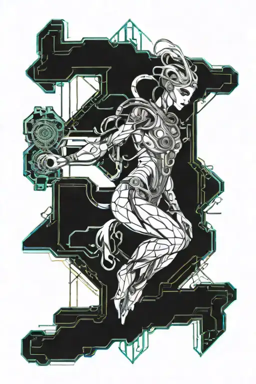 Female God Full Body Symbolizing Wisdom And Death