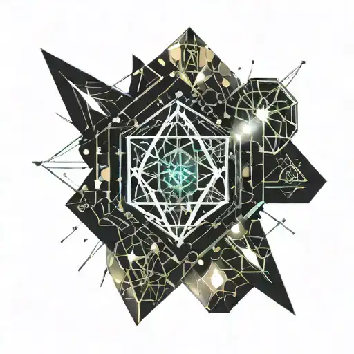 Crystals Realism Style