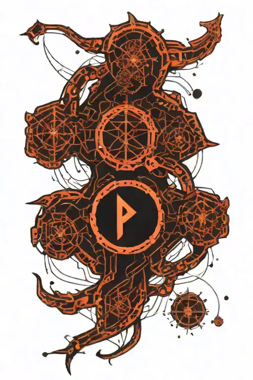 Scorpio And Pisces Zodiac Sign Tattoo With Virgo Constellation