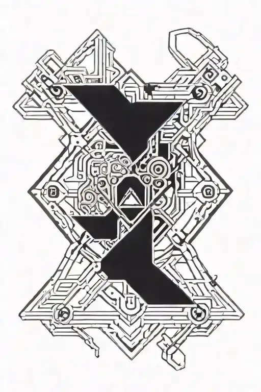 Cyberpunk 2077 Tattoo Design