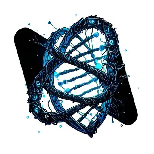 Dna Tree Intertwined