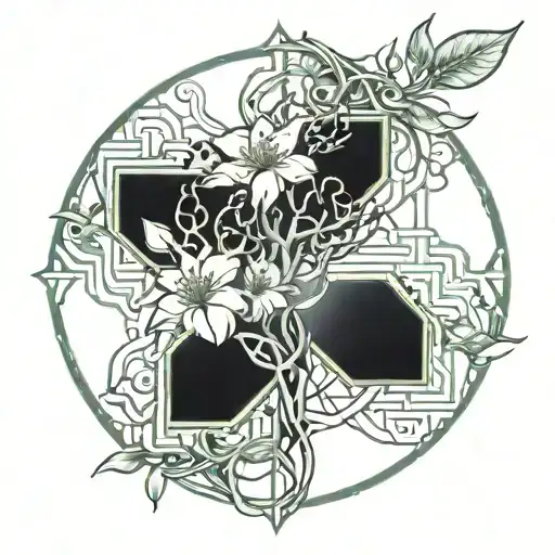 Apple Tree Flowers With