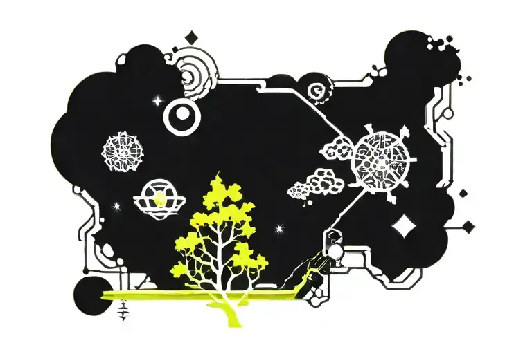 Akatsuki Cloud And The Tree Of Life