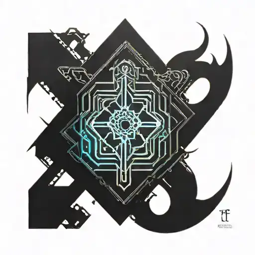 Blackout Tattoo That Covers Forearm