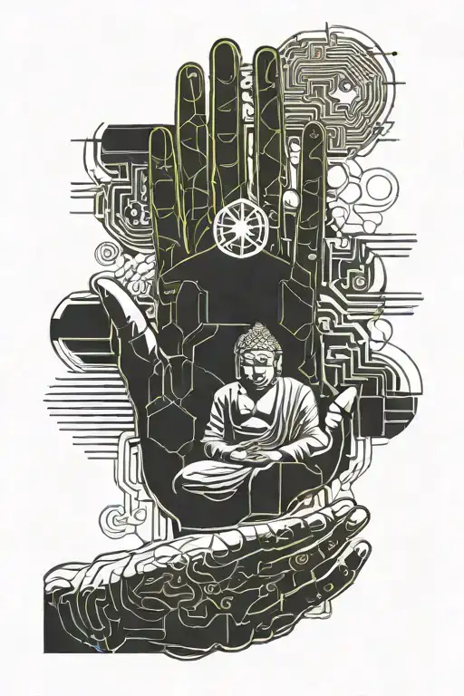 Buddha Praying Hands