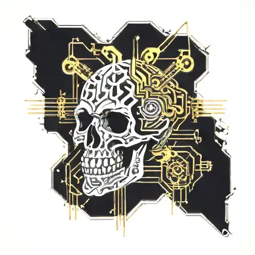 Skull Music Battle Struggle