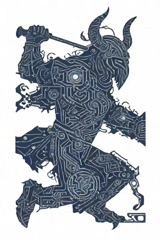 Battle Worn Viking Warrior