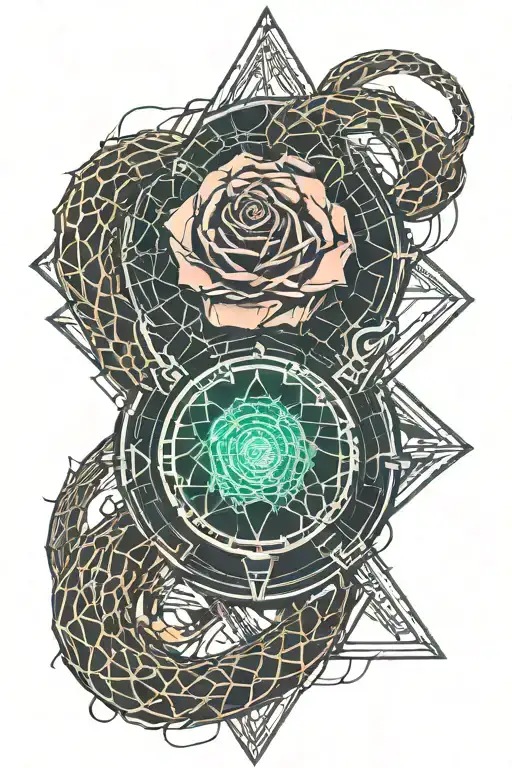 Snake Rose Magic