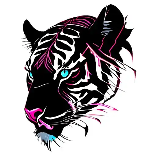 Tiger Thai Tattoo Design Inspired