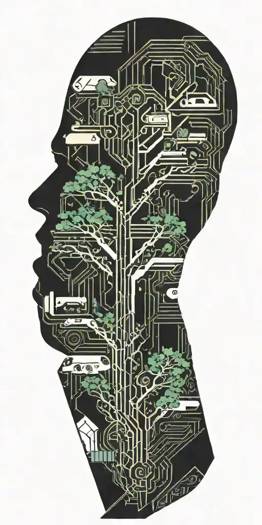 Blade Runner Geometrical Tree
