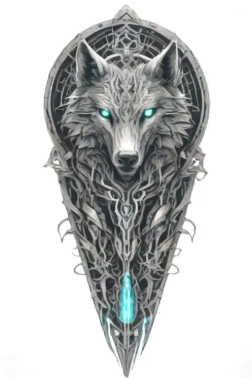 Add A Wolf Inside The Ravens Torso With It Dying Dara Knot