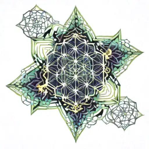 Psychedelic Flower Of Life