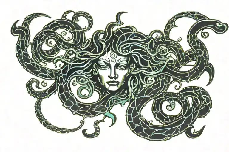 Medusa Demonic Hot Pretty