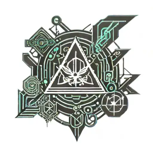 Roman Rain Music Group Tattoo Design