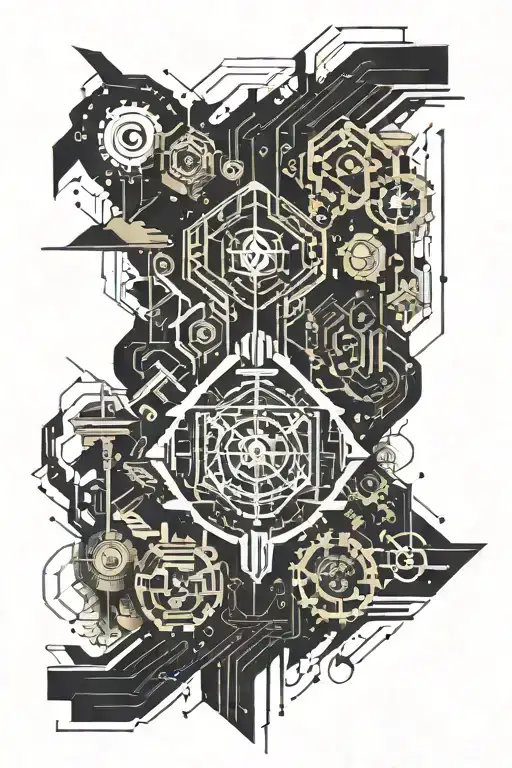 Sleeve Tattoo Featuring The Titan Atlas