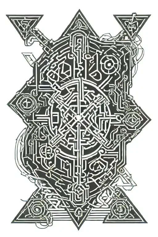 Viking Runes And Celtic Knots