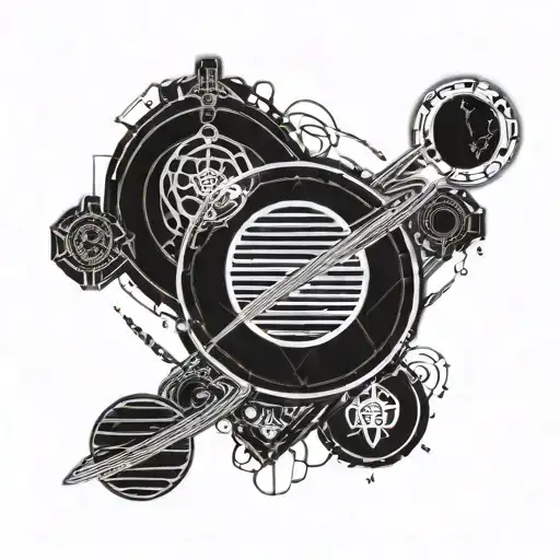 Planeten Saturn Mars Pluto Planet