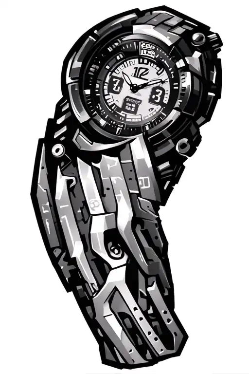 Fireman Tools As Clock