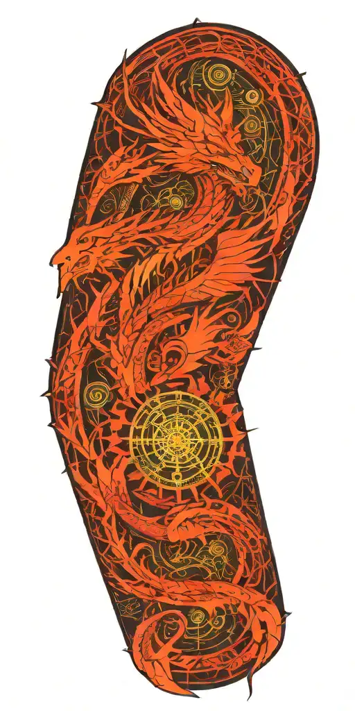 Dragon With Wings Spikey