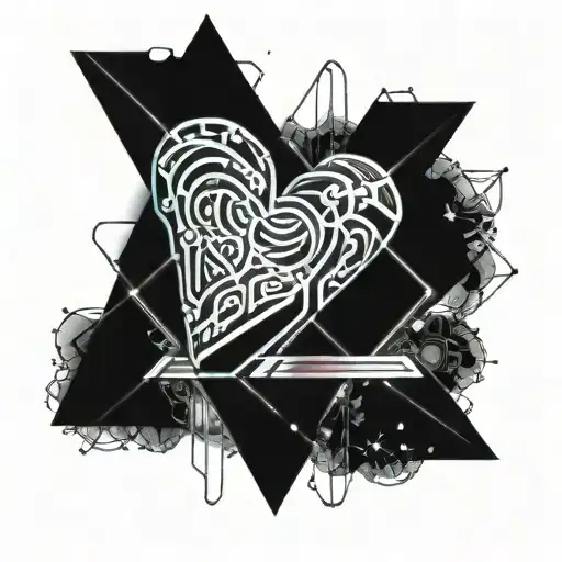 Infinite Galaxy Heart