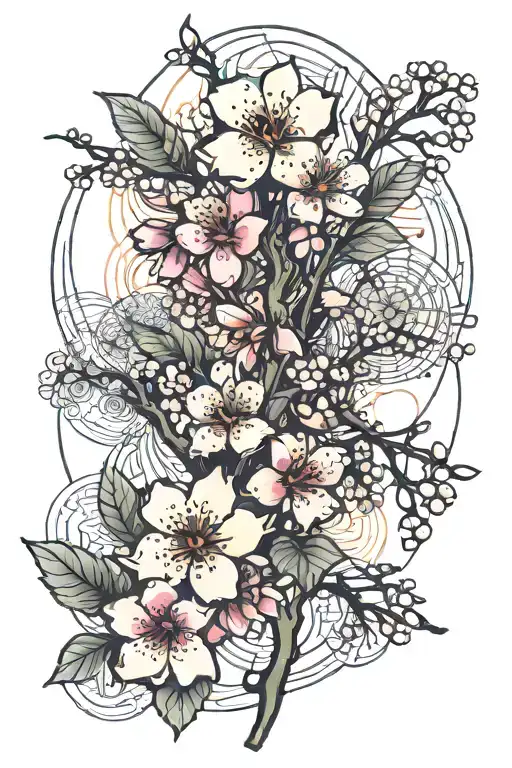 Cherry Blossom Branch