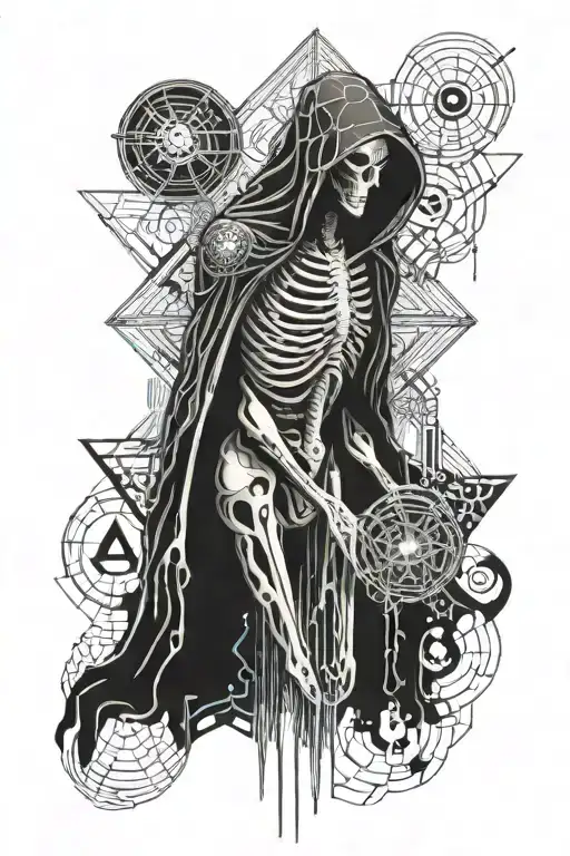 Incomprehensible Dmt Time God Alien Grim Reaper